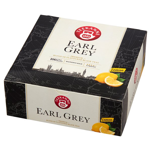 Teekanne Earl Grey Lemon Mieszanka herbat czarnych 165 g (100 x 1,65 g)