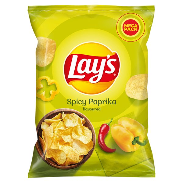 Lay&#039;s Chipsy ziemniaczane o smaku pikantnej papryki 215 g