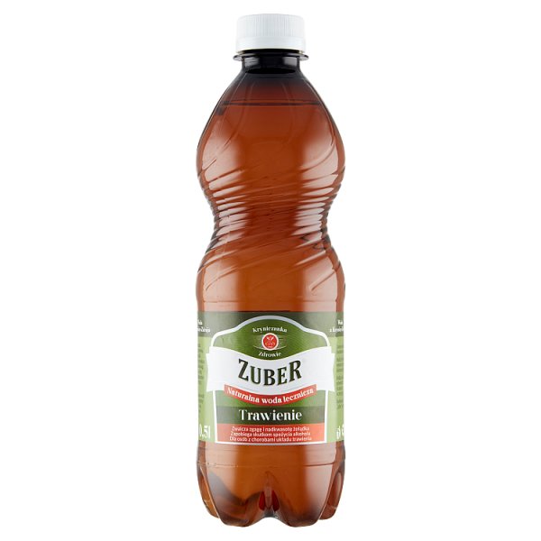 Zuber Naturalna woda lecznicza trawienie 0,5 l