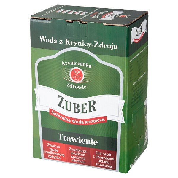 Zuber Naturalna woda lecznicza trawienie 5 l