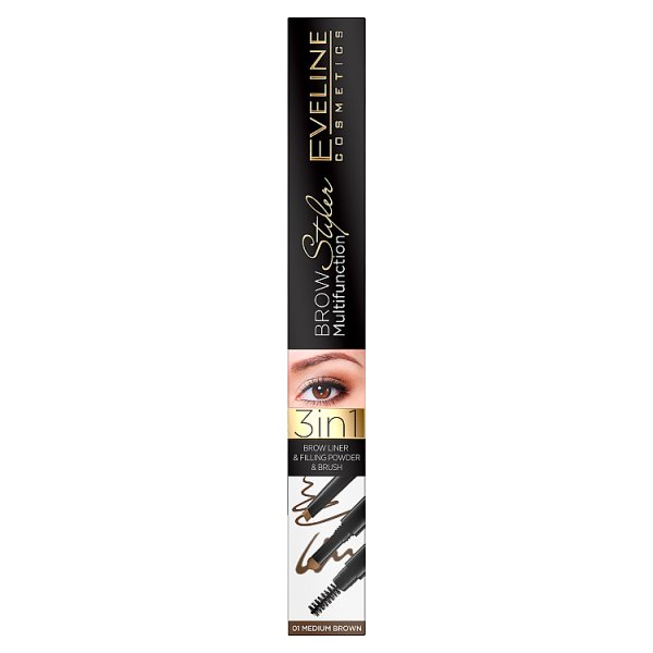 Brow Multifunction Styler Kredka do brwi 3w1 medium brown