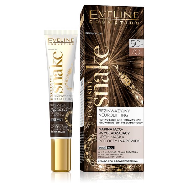 Eveline Cosmetics Exclusive Snake 50+/70+ Krem-maska pod oczy i na powieki 20 ml