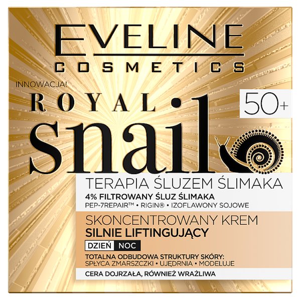 Royal Snail Skoncentrowany krem silnie liftingujący 50+