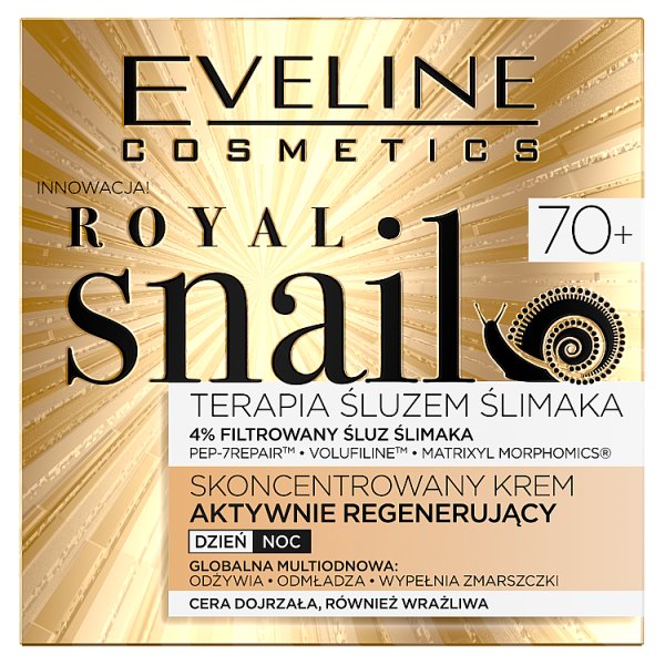 Royal Snail Skoncentrowany krem aktywnie regenerujący 70+