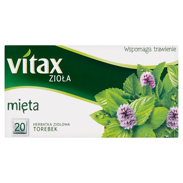 Vitax Zioła Herbatka ziołowa mięta 30 g (20 x 1,5 g)