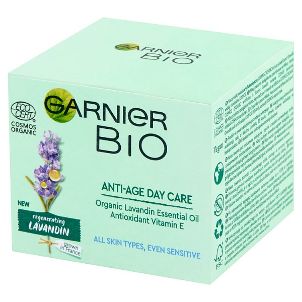 Garnier Bio Regenerating Lavandin Krem przeciw oznakom starzenia na dzień 50 ml