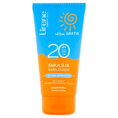 Lirene Emulsja nawilżająca utrwala opaleniznę SPF 20 175 ml