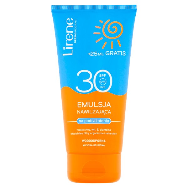 Lirene Emulsja nawilżająca na podrażnienia SPF 30 175 ml