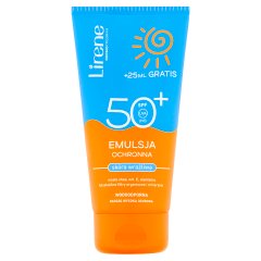 Lirene Emulsja ochronna skóra wrażliwa SPF 50+ 175 ml