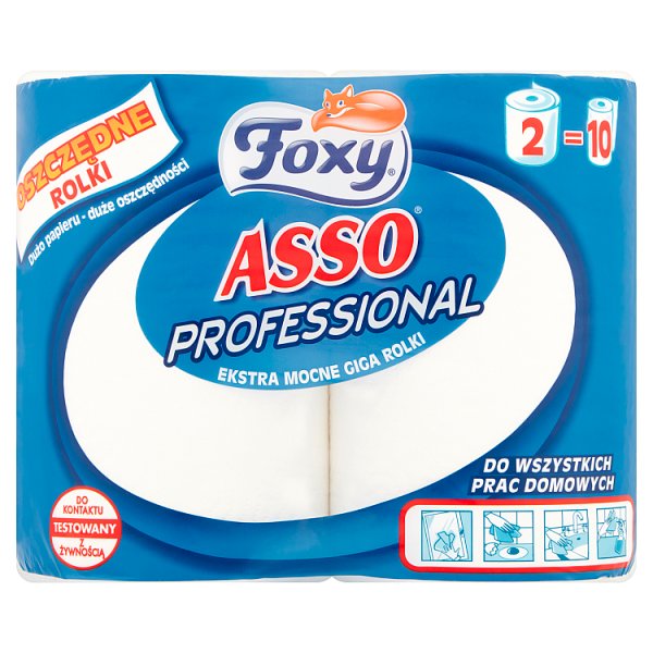 Foxy Asso Professional Ręcznik kuchenny 2 rolki