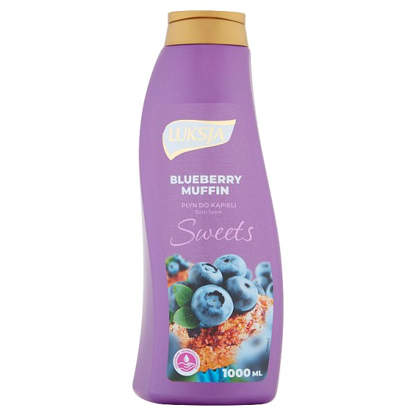 Luksja Sweets Blueberry Muffin Płyn do kąpieli 1000 ml