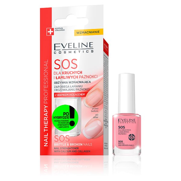 Nail Therapy Professional SOS Odżywka wzmacniająca dla kruchych i łamliwych paznokci