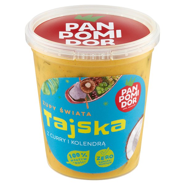 Pan Pomidor Zupy świata tajska z curry i kolendrą 400 g