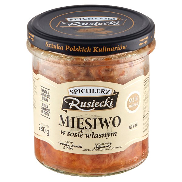 Spichlerz Rusiecki Mięsiwo w sosie własnym 280 g