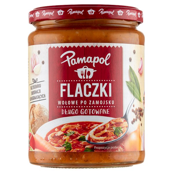 Pamapol Flaczki wołowe po zamojsku 500 g