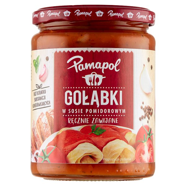 Pamapol Gołąbki w sosie pomidorowym 500 g