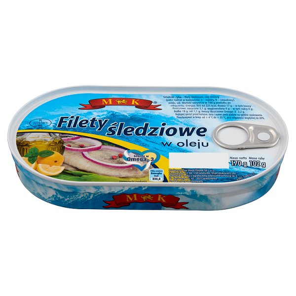 MK Filety śledziowe w oleju 170 g