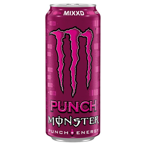 Monster Punch Mixxd Gazowany napój energetyczny 500 ml