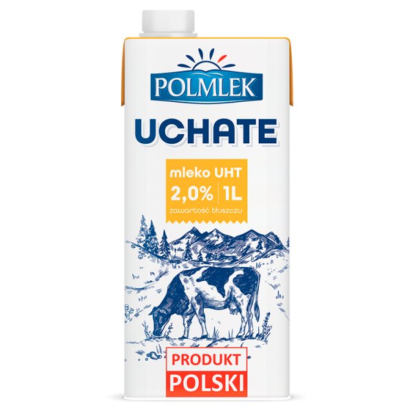 Polmlek Uchate Mleko UHT 2,0% 1 l