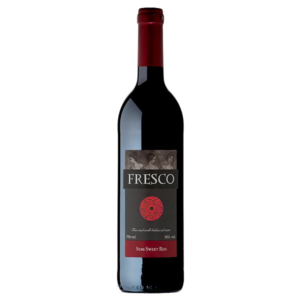 Fresco Wino czerwone półsłodkie polskie 750 ml