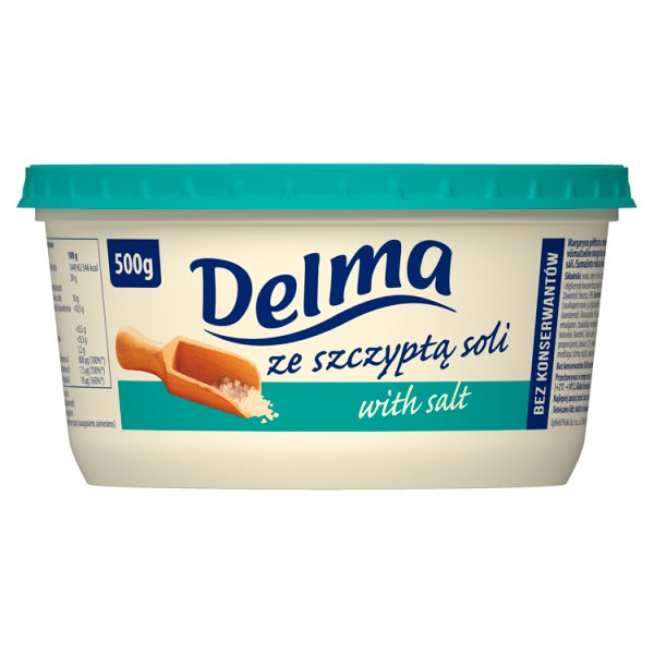 Delma Margaryna ze szczyptą soli 500 g