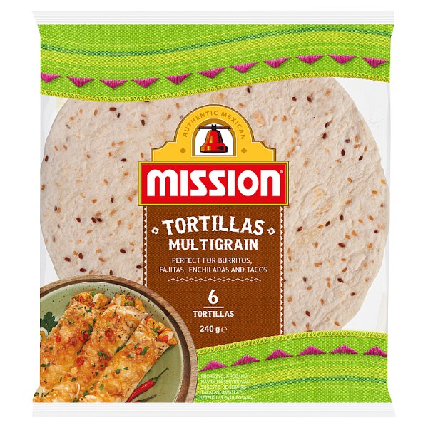 Mission Multigrain Tortille 240 g (6 sztuk)