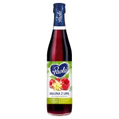Paola Syrop o smaku malinowym z lipą 430 ml
