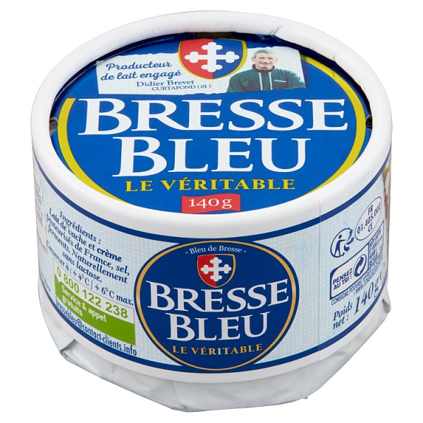 Bresse Bleu Ser z niebieską pleśnią 140 g