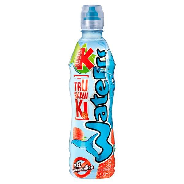 Kubuś Waterrr Napój o smaku truskawki 500 ml