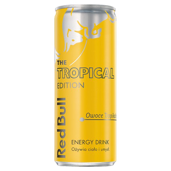 Red Bull Napój energetyczny owoce tropikalne 250 ml
