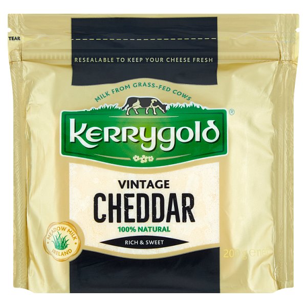 Kerrygold Ser irlandzki Vintage Cheddar 200 g