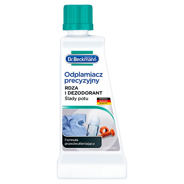 Dr. Beckmann Odplamiacz precyzyjny Rdza i dezodorant 50 ml