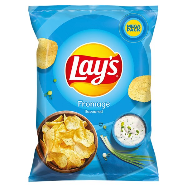 Lay&#039;s Chipsy ziemniaczane o smaku śmietankowego serka z ziołami 215 g