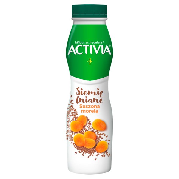 Danone Activia Jogurt siemię lniane suszona morela 290 g