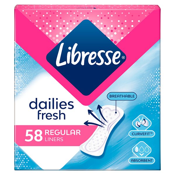 Libresse Normal Wkładki higieniczne 58 sztuk