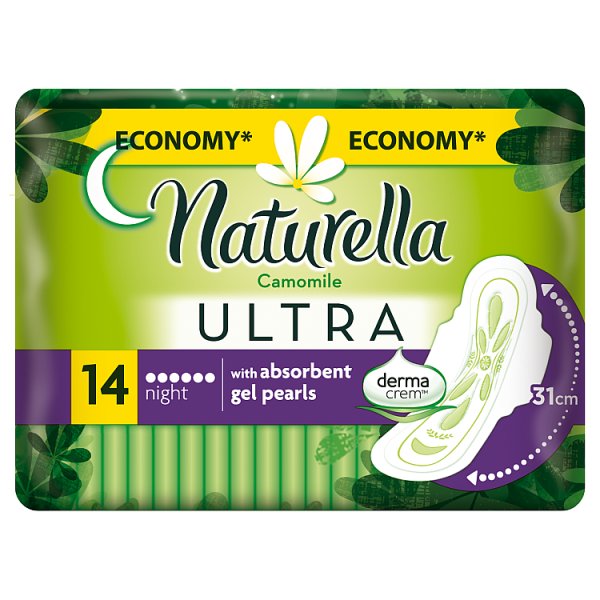 Naturella Ultra Night Camomile podpaski 14 sztuk