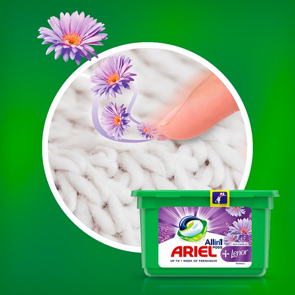 Ariel Allin1 Pods Touch of Lenor Fresh Color Kapsułki do prania, 14 prań
