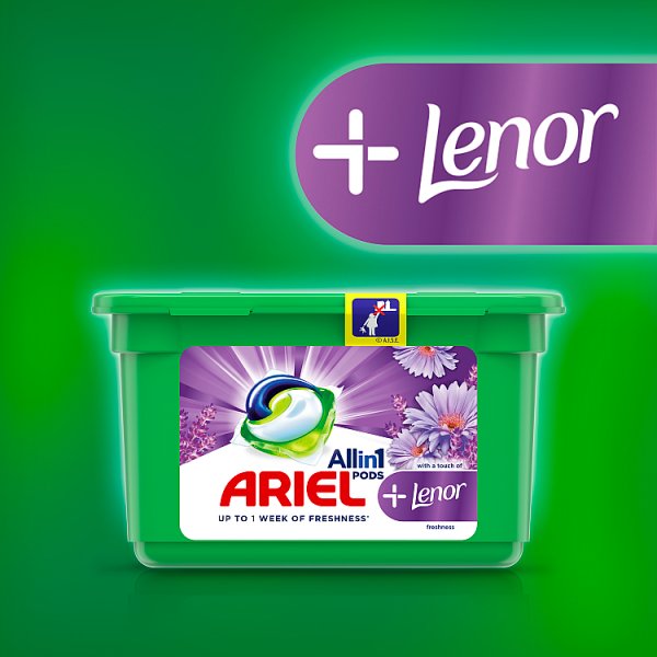 Ariel Allin1 Pods Touch of Lenor Fresh Color Kapsułki do prania, 14 prań