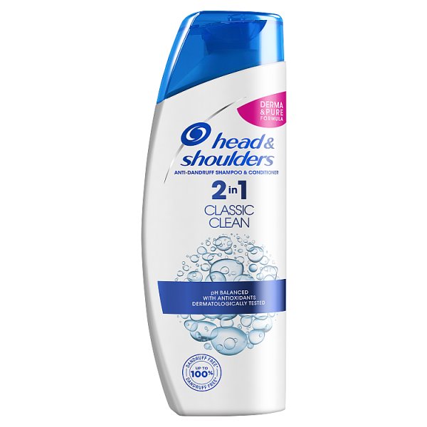 Head &amp; Shoulders Classic Clean 2 w 1 Szampon przeciwłupieżowy 225ml