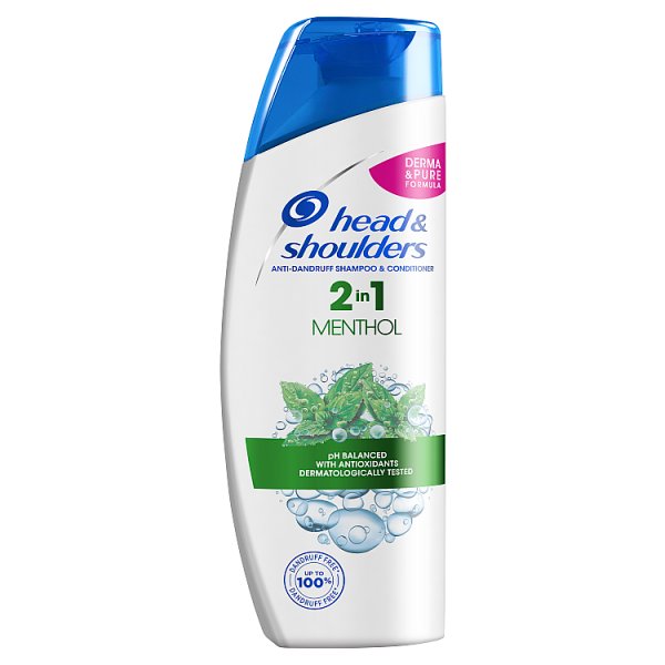 Head &amp; Shoulders Menthol 2 w 1 Szampon przeciwłupieżowy 225ml