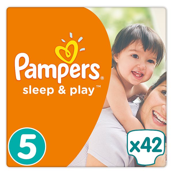 Pampers Sleep&amp;Play rozmiar 5 (Junior), 42 pieluszki
