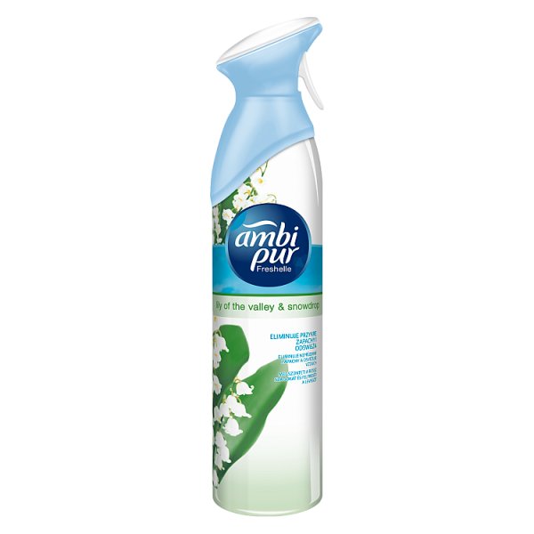 Ambi Pur Freshelle Lily of the Valley &amp; Snowdrop odświeżacz powietrza w sprayu 300 ml