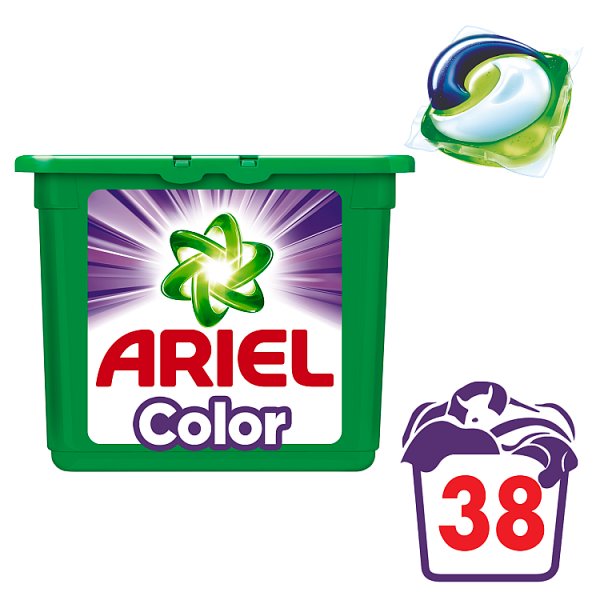 Ariel Color Kapsułki do prania 3 w 1 38 prań