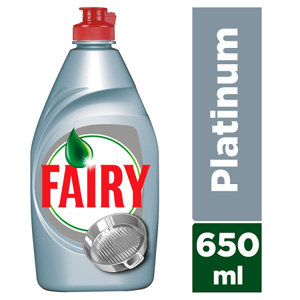 Fairy Platinum Arctic Fresh Płyn do mycia naczyń 650 ml
