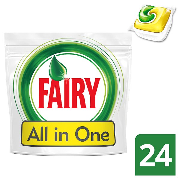 Fairy Original All In One Lemon Tabletki do zmywarki 24 sztuki