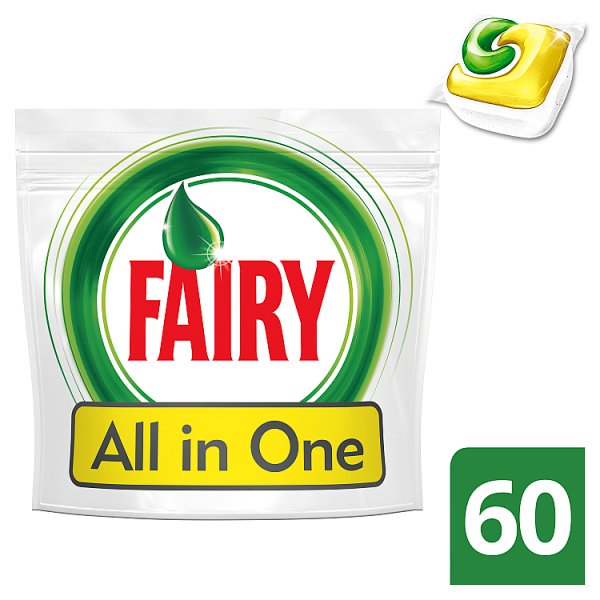 Fairy Original All In One Lemon Tabletki do zmywarki 60 sztuk