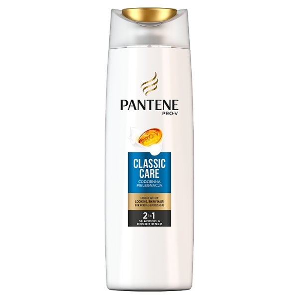 Pantene Pro-V Codzienna Pielęgnacja 2 w 1 Szampon z odżywką do włosów normalnych i mieszanych 400 ml