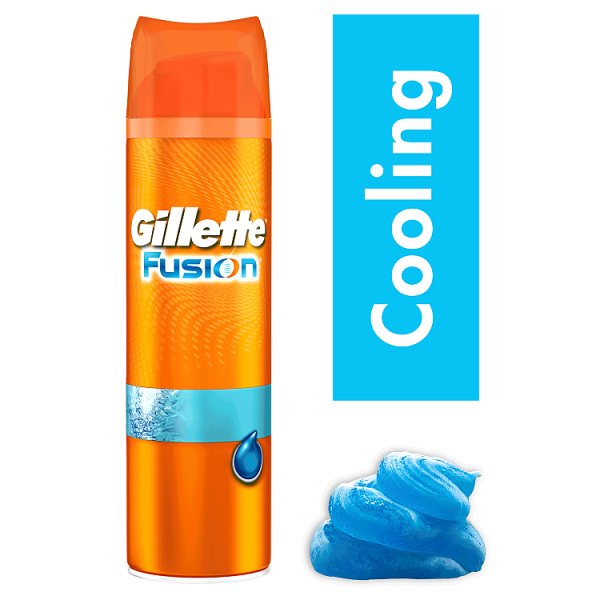 Gillette Fusion Cooling Chłodzący żel do golenia 200 ml