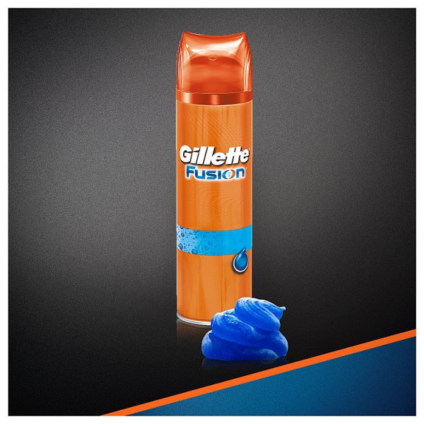 Gillette Fusion Hydrating Nawilżający żel do golenia 200 ml