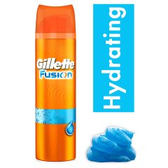 Gillette Fusion Hydrating Nawilżający żel do golenia 200 ml